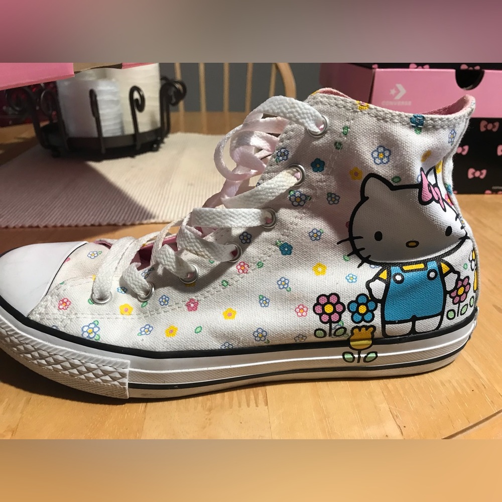 Hello Kitty Converse High tops